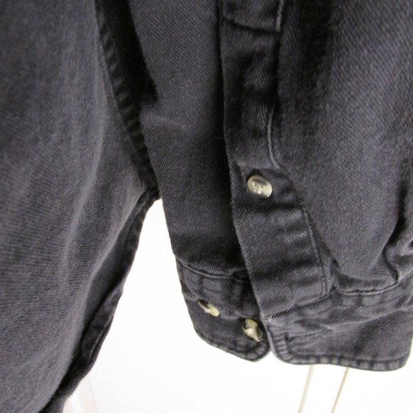 Boot Hill Denim Jean Shirt - Black - Medium - Picture 7 of 10